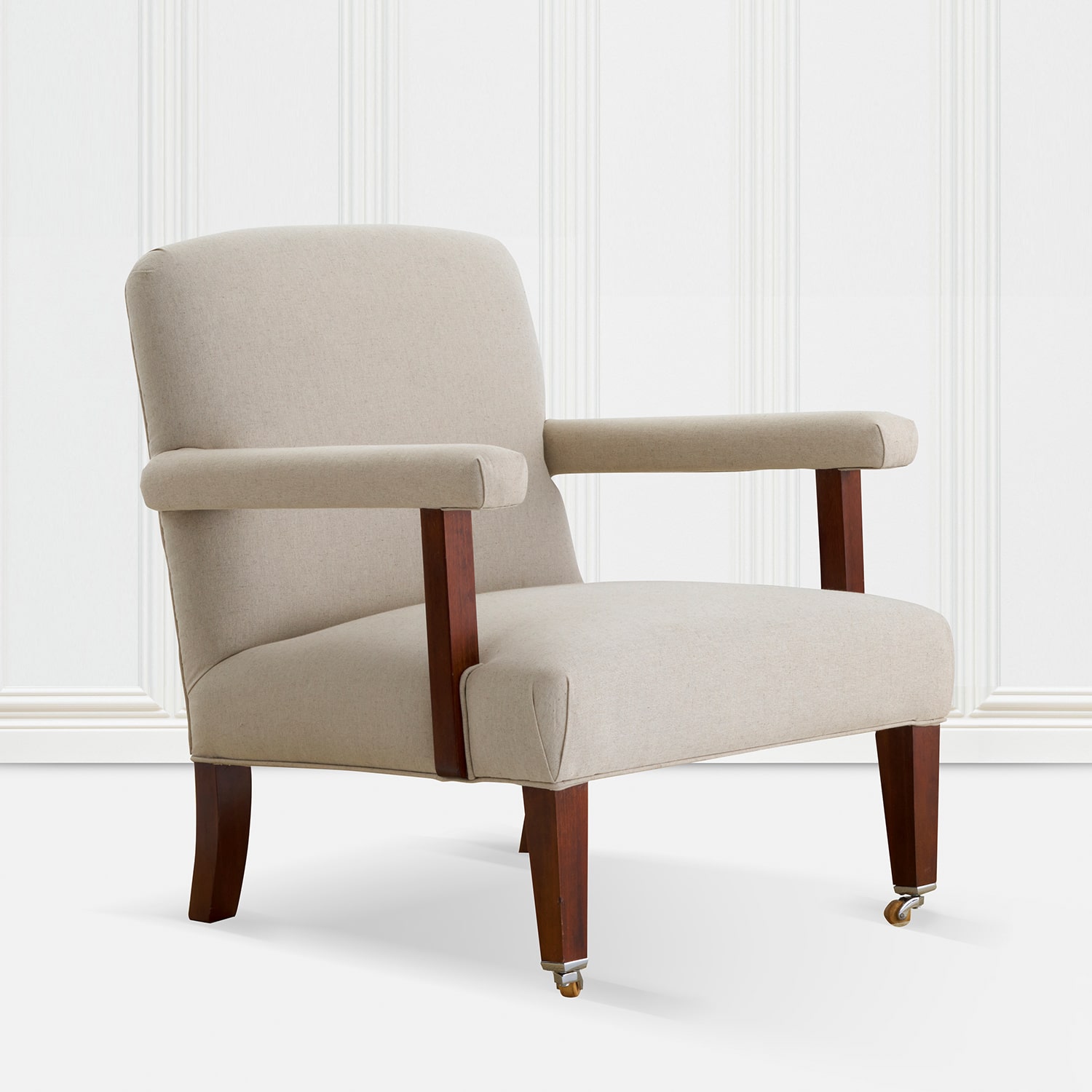 Club Chair in sand linen Club Chair in sand linen